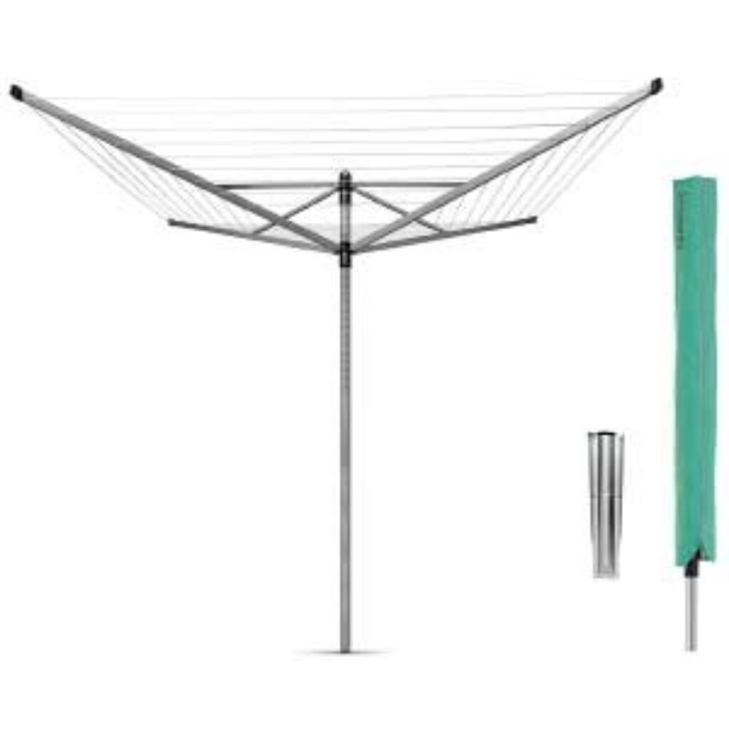 Brabantia Lift-O-Matic Tendedero de Jardín con Soporte Brabantia Lift-O-Matic Tendedero de Jardín con Soporte