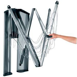 Tendedero de ropa plegable de pared Wallfix,