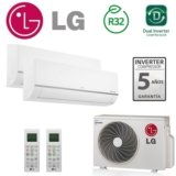 Multsplit 2×1 LG PC09SQ + PC12SQ + MU3R19